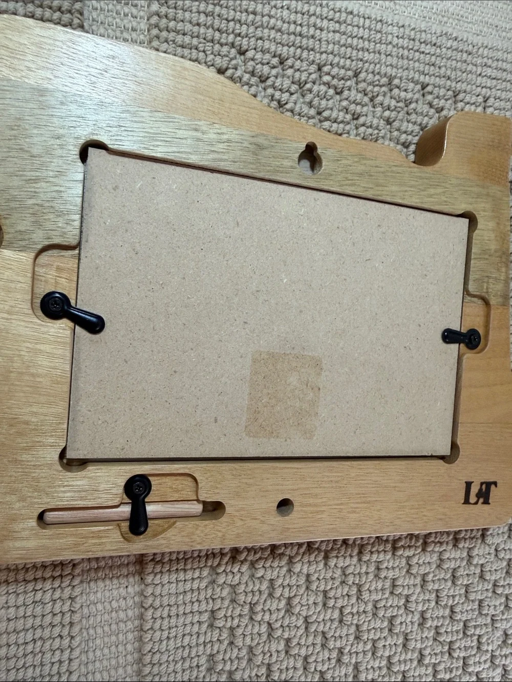 TLC Woodcrafts Oregon Myrtlewood State-Shaped 4x6 Photo Frame